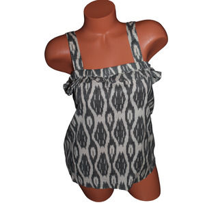 J. Crew‎ Blouse Top Woman's Summer Size 2 Adjustable Straps Pockets